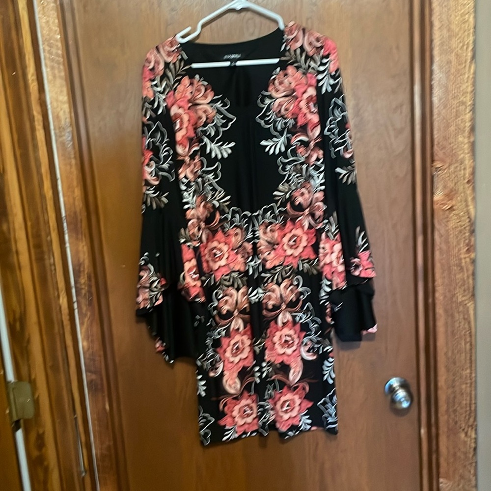 Dress with fun sleeves